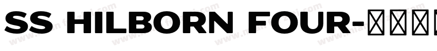 SS Hilborn Four字体转换